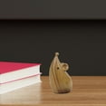 thumbnail image 1 of Tongina Wood Animal Statue Creative Gift Mini Sculpture for Office Indoor Home Decor rat, 1 of 8