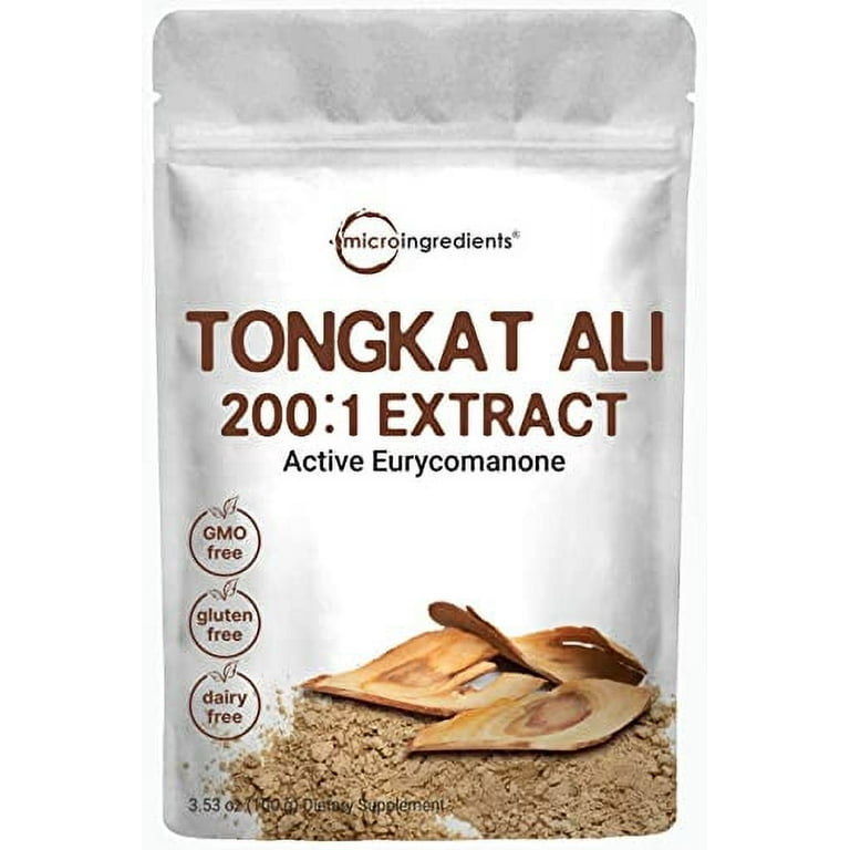Long Jack Tongkat Ali 300:1 Full-Spectrum Organic Extract
