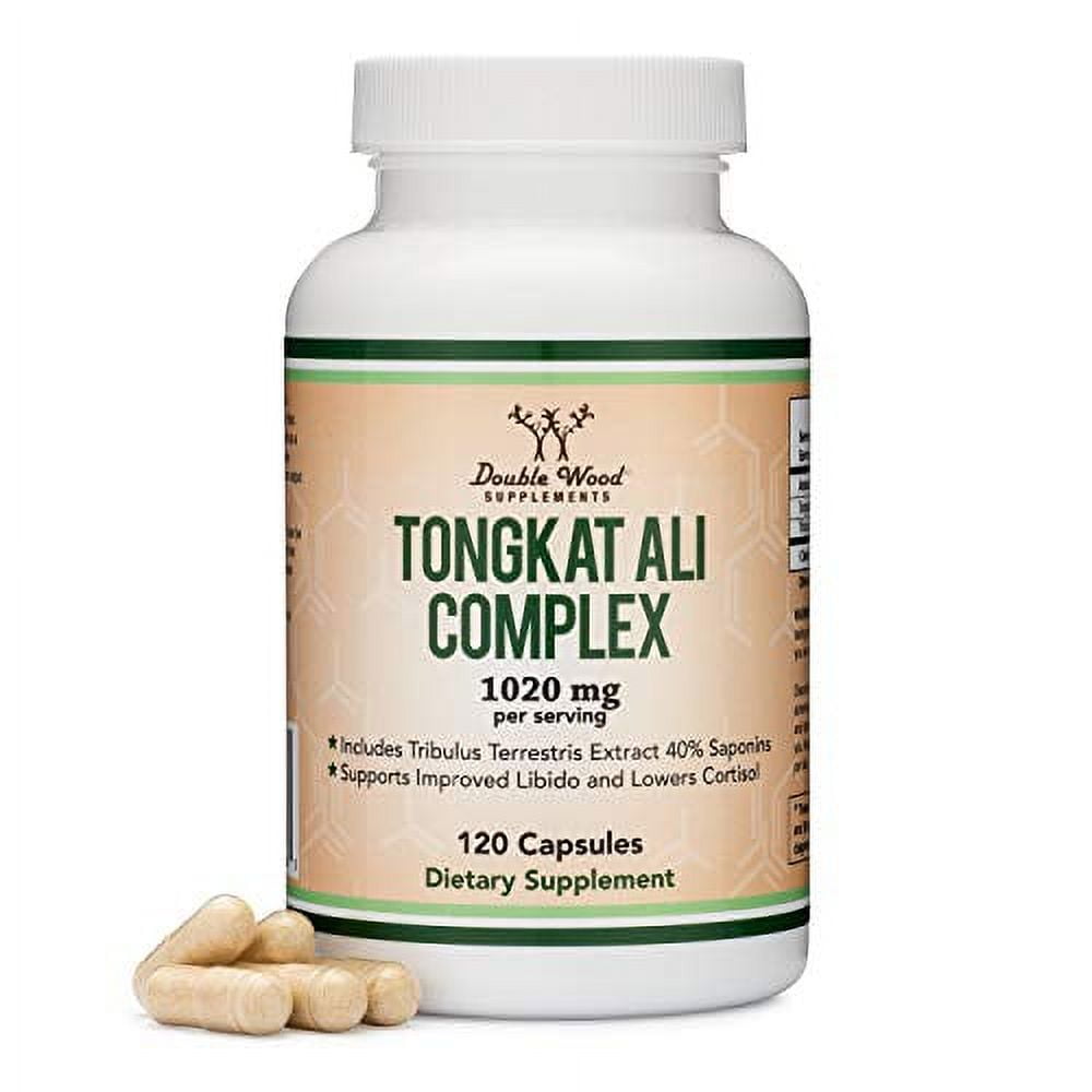  Nutricost Tongkat Ali 1,000mg 60 Capsules - with Tribulus  Terrestris and BioPerine, Vegetarian Caps, Non-GMO, Gluten Free, Potent  Extract : Health & Household