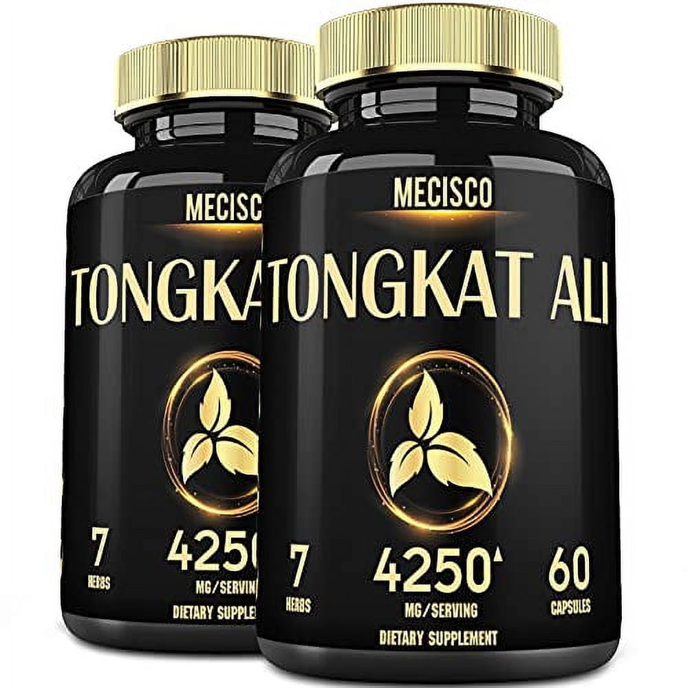 Tongkat Ali for Men 2001 Extract 4250mg 4 Months Supply 7 High