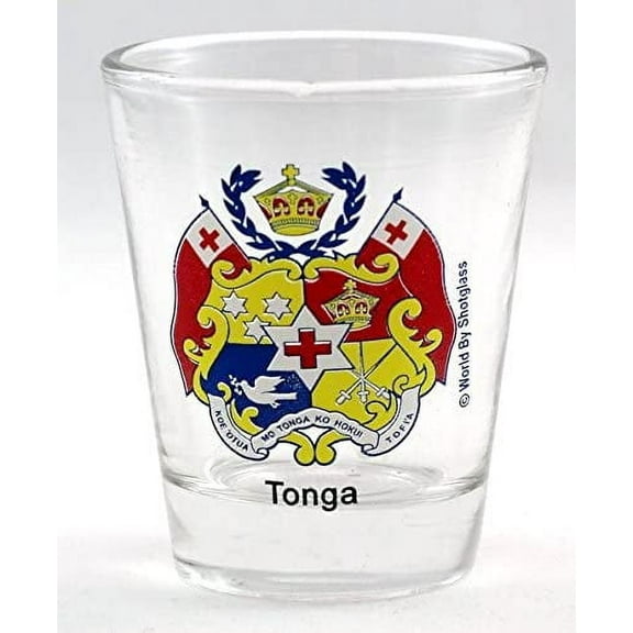 Tongo Coat Of Arms Shot Glass