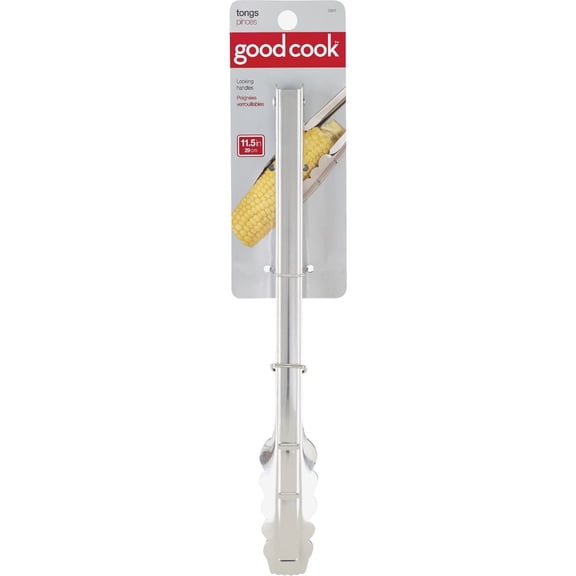 Bradshaw Tongs Long Chrome - 12 Inch Multicolor