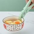 thumbnail image 1 of Tongs for Serving Food Anti Scald Cooking Tongs Heat Resistant Ovens Tongs, Preventing Hand Burns, Good Solidity, Multi-Functional Hot Plate Gripper Non-Slip Bowl Holder Kitchen Utensils Mint Green, 1 of 8