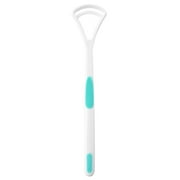 Tongue Brush Tongue Scraper Cleaner Oral Care Tongue Cleaning Tool (Green)