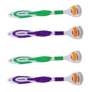 Tongue Cleaner Tongue Scraper Cleaner Helps Fight Bad Breath 4 Count Pack of 2