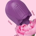 thumbnail image 1 of Tongue Licking Vibrator Portable Toy for Women, Vibrator Washable and Rechargeable, Purple, 1 of 6