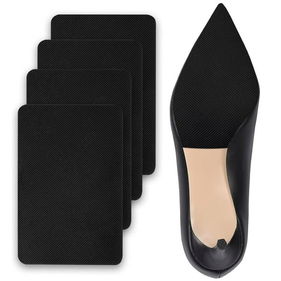 Tongue Pads for Shoe Too Big, Size Reducer, Non Slip Tongue Cushion Insert for Loose Shoe, Heel Pads Replacement Shoe Filler for Men Women, Size Large, Rubbing (Beige Black) B96