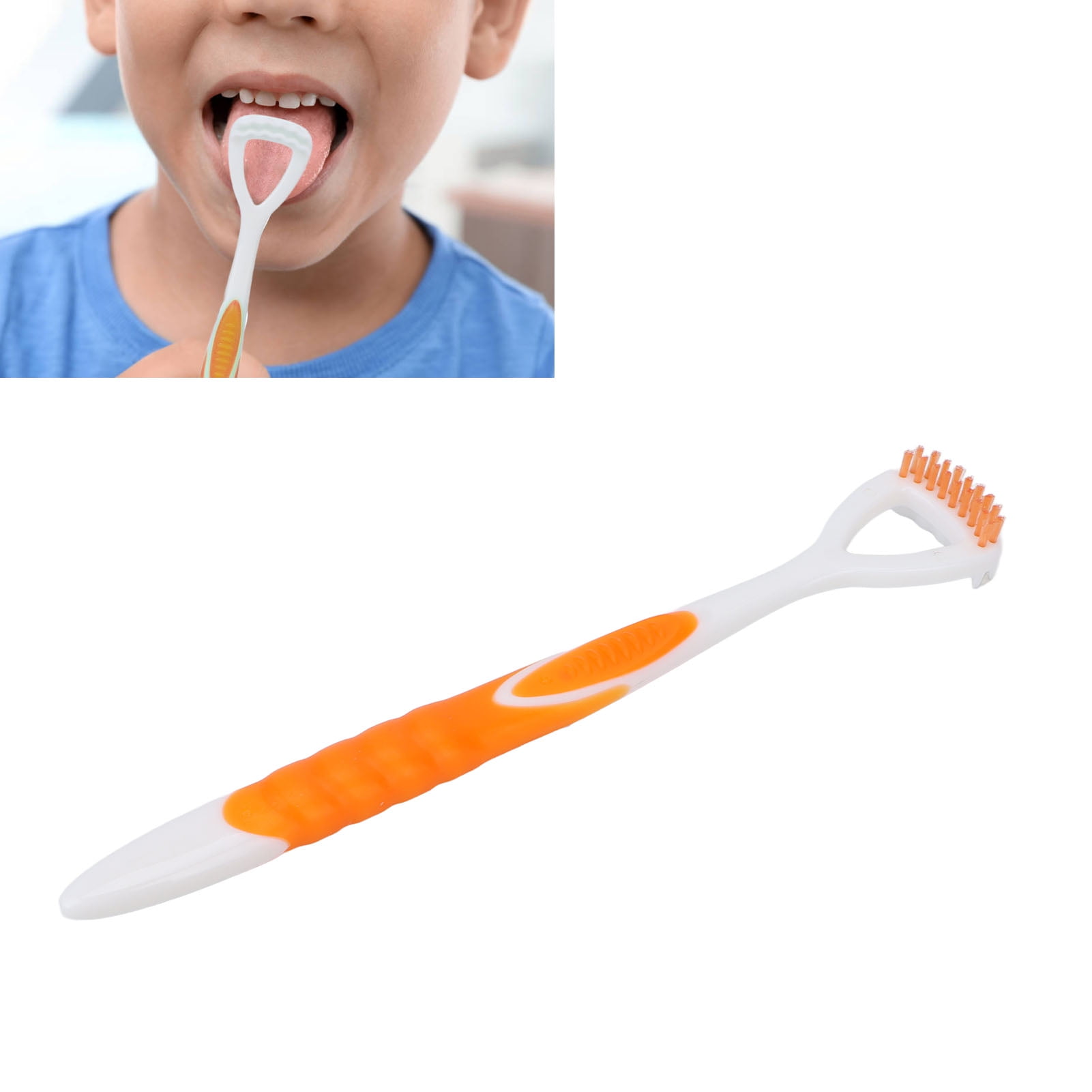 Tongue Scraper, Silicone Tongue Scraper Safe Breath Tongue Cleaner
