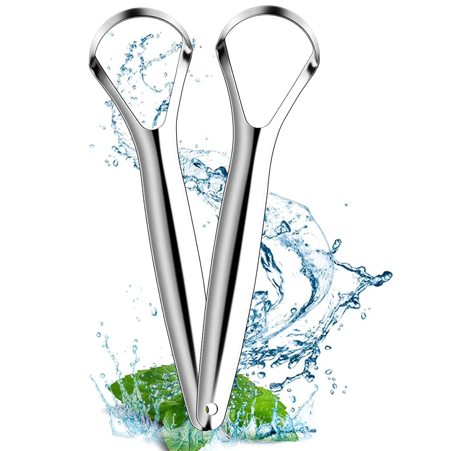 Tongue Scraper Stainless Steel Toungescrapper Tongue Cleaner Scraper