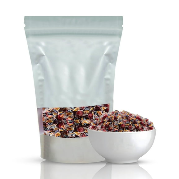 Tongue Torchers Cinnamon Hard Candy 1.5 LB Bulk Pack Spicy Red Hot Individually Wrapped Suckers Fiery Cinnamon Flavor in Resealable Bag