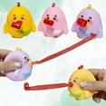 thumbnail image 1 of Tongue Out Toys, Stress Tongue Sticking Out Toys, Novelty Relief Squeezed Toys, Chick Squeezing Screaming Toys, Easter Basket Gift, Easter Egg Fillers, for Holiday Party Christmas, 1 of 7