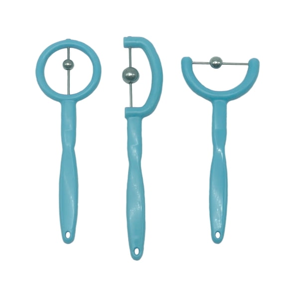 SXDY Tongue Trainer Tongue Tip Exercise Tools Speech Therapy Tools for Dysarthria Autism Oral Muscle Training Tools Blue