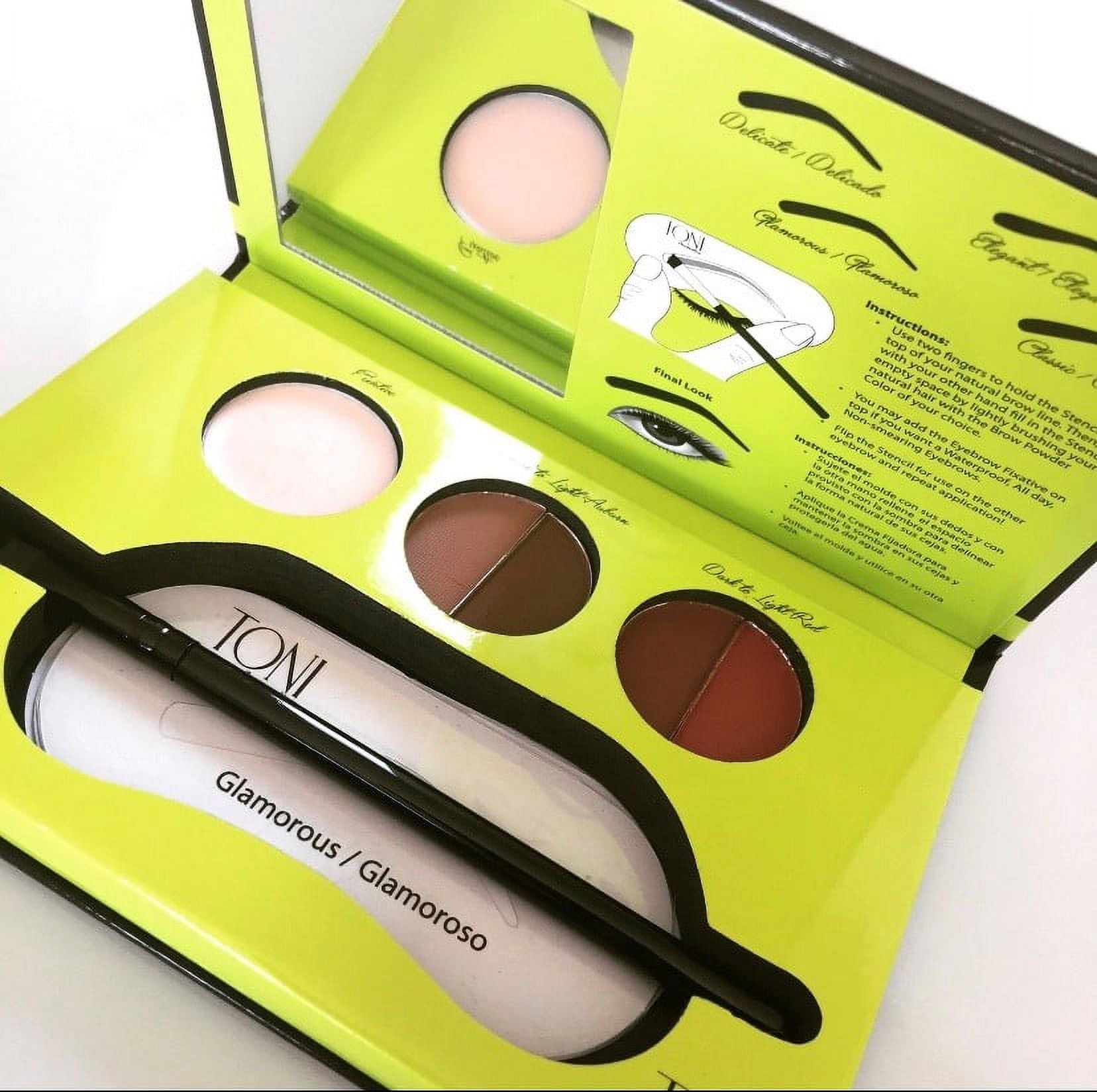 Toni Cosmetics Brow Kit, Brown to Blonde