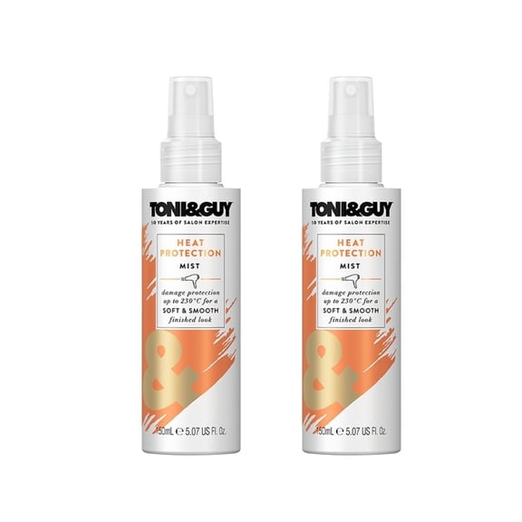 Toni & Guy Heat Protection Mist Heat Protection Hair Spray 150 ml 2 Pack