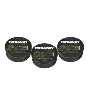 Toni & Guy Men Styling Putty Hair Styling Wax 75 ml 3 Pack