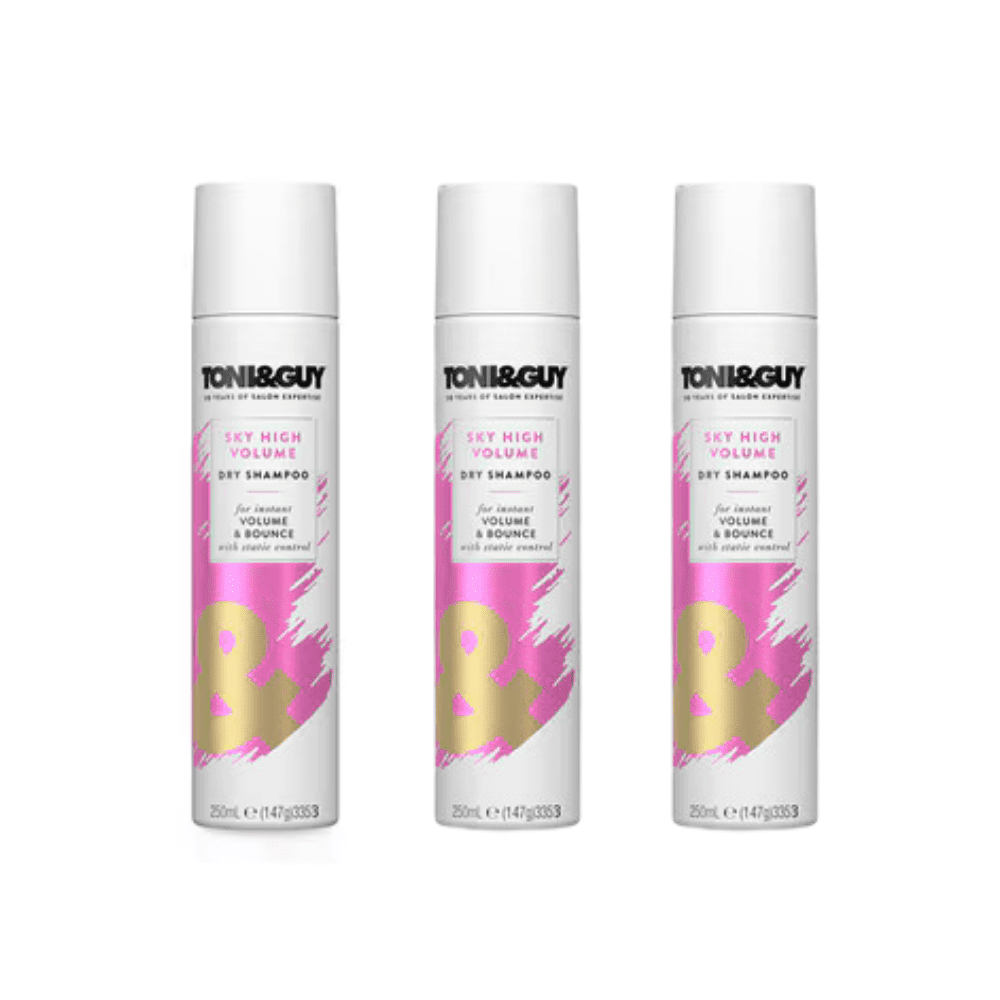 Toni & Guy Skyhigh Dry Shampoo Volumizing Dry Shampoo 250 ml 3 Pack