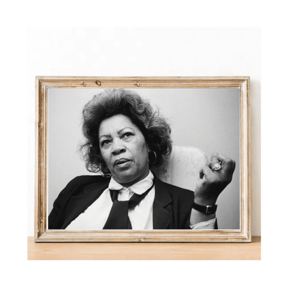 Toni Morrison Vintage Photograph Inspirational Wall Art Poster- Wall Art Print Home Decor