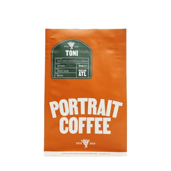 Toni - Roasted by Portrait Coffee - Whole Bean Coffee - 12oz Bag
