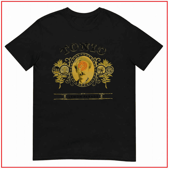 Tonic Band Lemon Parade Album Cover Graphic Unisex T Shirt Top V24044 Size S- 5XL