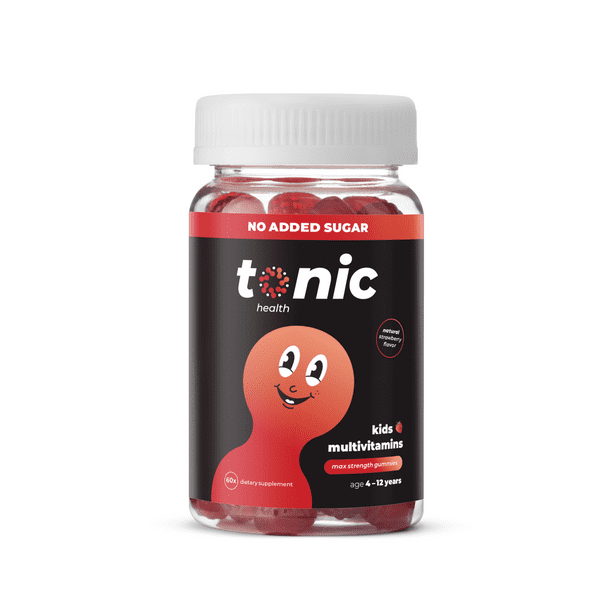 Tonic Health Multivitamins Gummies for Kids, Health Supplement with