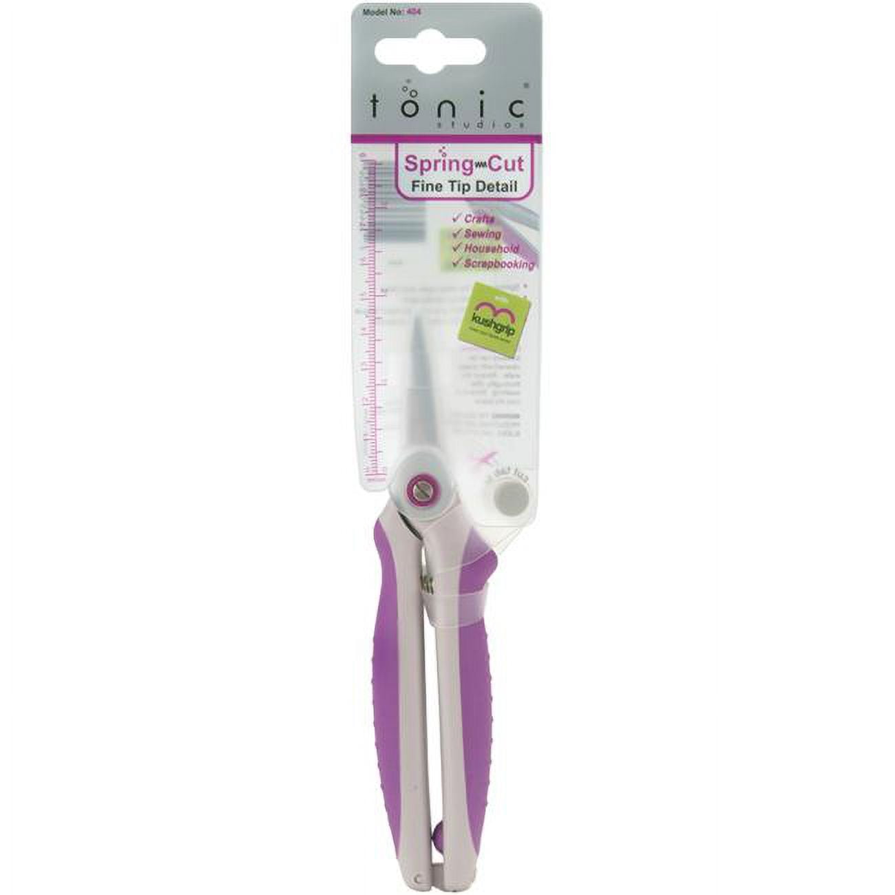 Tonic Studios KushGrip Detail Scissors, 6.5