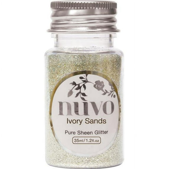 Tonic Studios Nuvo Glitter Ivory Sands, Yellow