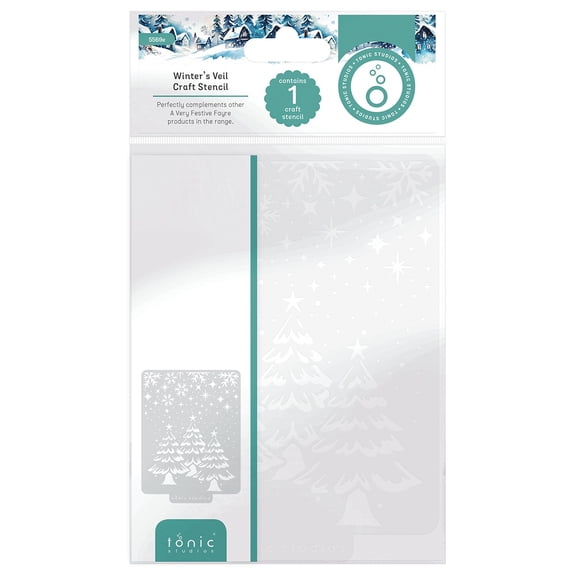Winter's Veil Three Tree Stencil Set