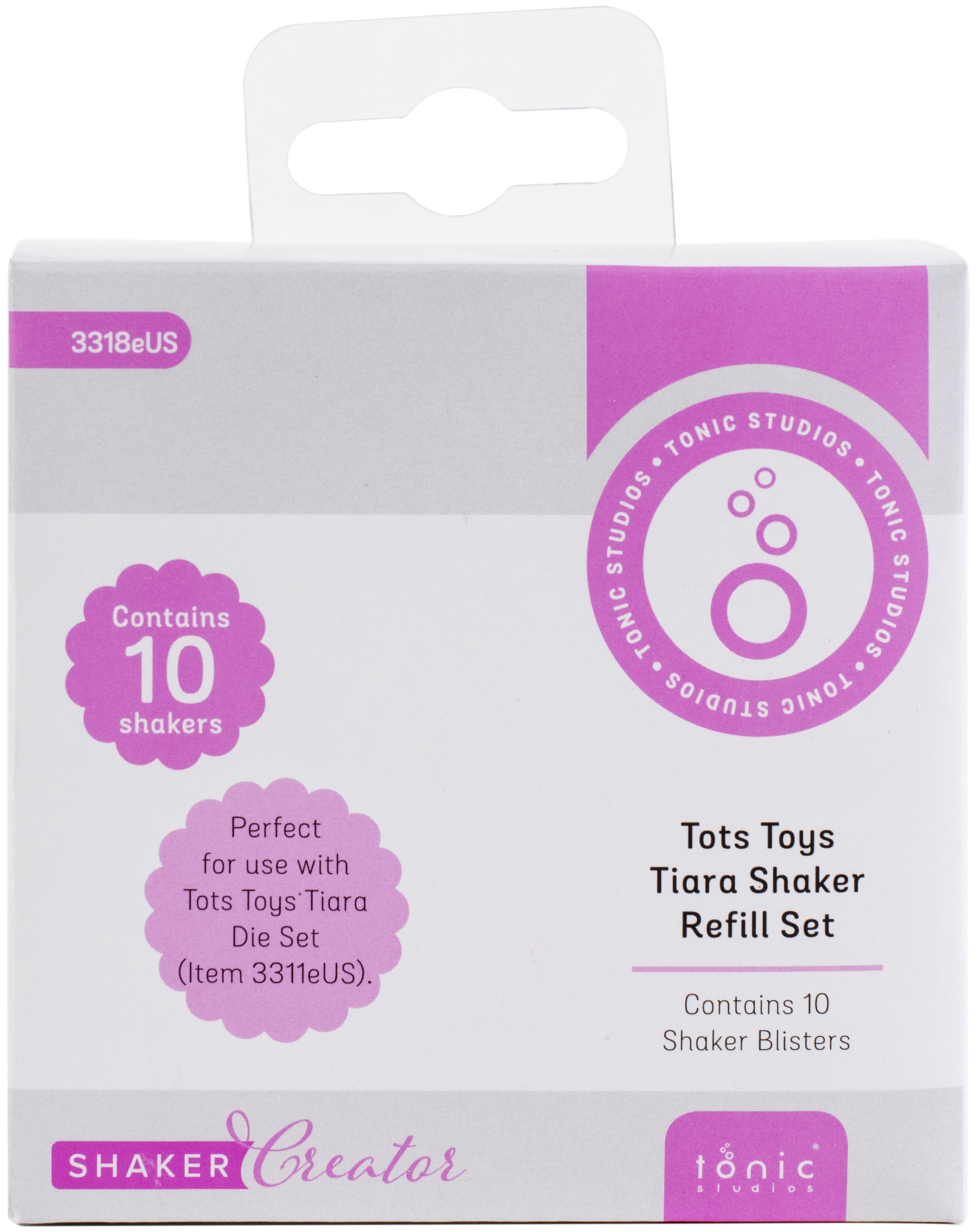Tonic Studios Bustine Per Shaker Cards 6x6" - 5 Pezzi Con Nastro Biadesivo