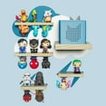 thumbnail image 1 of Tonie Magnetic Wall Shelf Set of 3, Wooden Floating Shelves for Tonie Figures, Toniebox, Charging Station, Decorative Hanging Shelf for Kids, Nursery Room (Cloud and 2 Lightning), 1 of 7