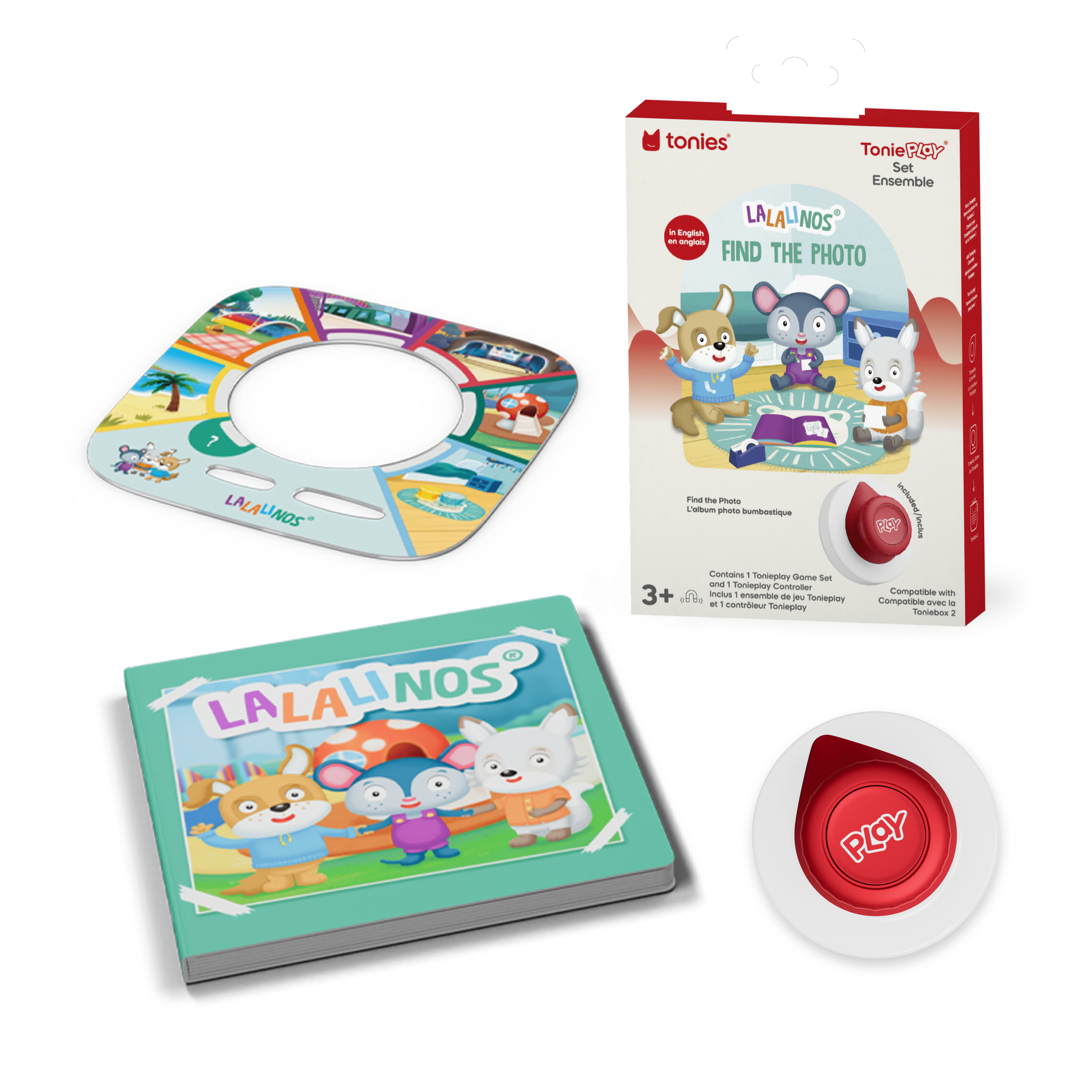 tonies Lalalinos Find the Photo Tonieplay Game Set, Requires Toniebox 2, Age Group 3+