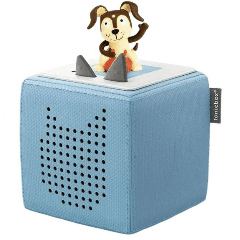 Toniebox Portable Music Audio Player: Small, Light Blue Starter