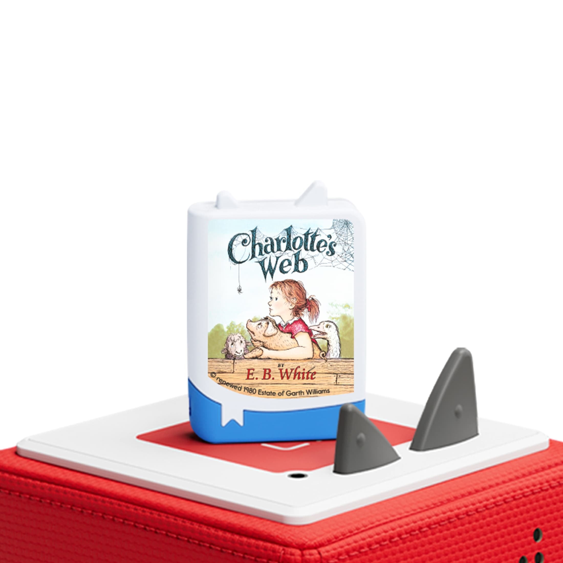 Tonies Audiobooks: E.B. White Collection, Audio Play Figurine for Portable Speaker, Small, Multicolor, Plastic
