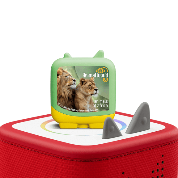 tonies Animal World 5: Animals of Africa Clever Set - 4 Pack, Age Group 5+