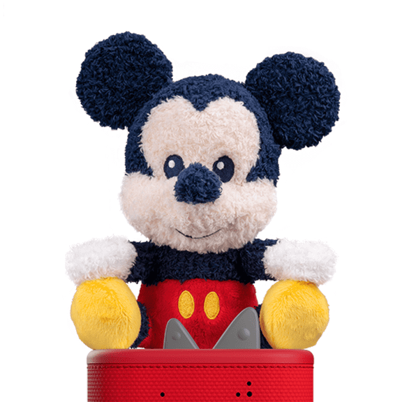Tonies Cuddle Tonie Mickey Mouse Audio Toy Plush from Disney, Age Group 3+