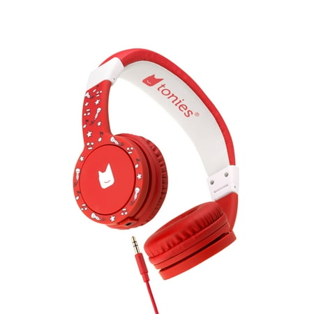 Tonies - Wired On-Ear Headphones - Red