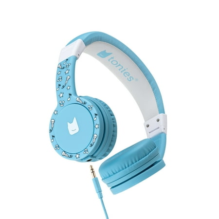 Tonies Headphones, Foldable On-Ear Headphones for Toniebox, Blue