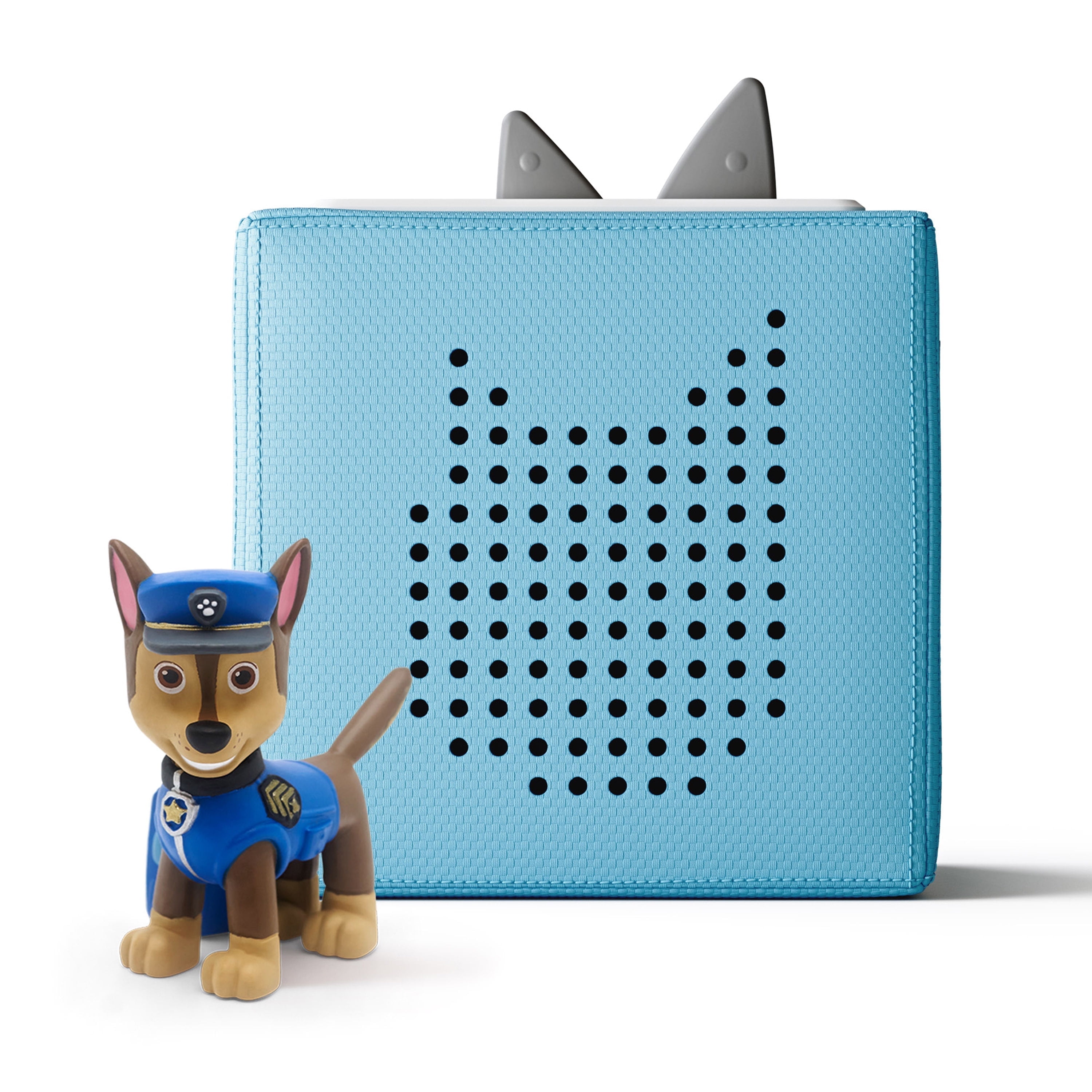 Walmart exclusive discounts  Tonies Paw Patrol Toniebox Audio Player Starter Set with Chase, for Kids 3+, Light Blue