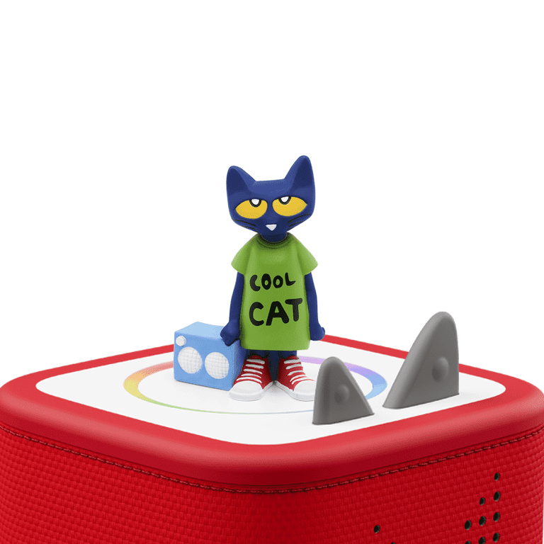 tonies Pete the Cat Audio Play Figurine for Toniebox, Small