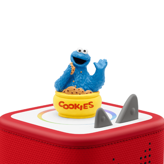 tonies Sesame Street: Cookie Monster Audio Toy Figurine, Spanish, Age Group 3+