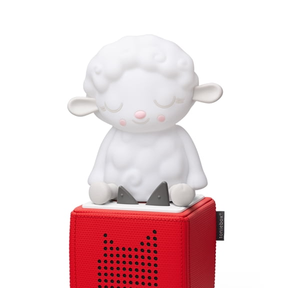 Tonies Sleepy Friends Night Light, Audio Play Figurine for Portable Speaker, Medium, White