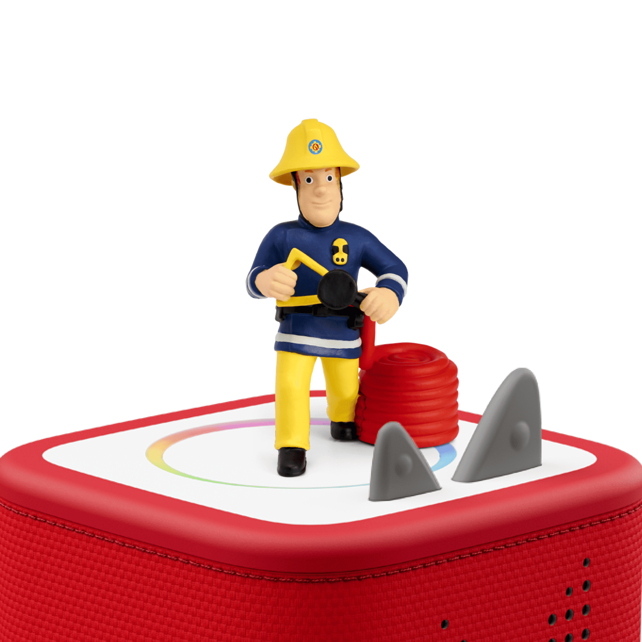 tonies Personaggi uditivi per Toniebox, Wieso? Perché junior – I vigili del fuoco/i veicoli di salvataggio, gioco d'udito con canzoni per bambini dai 3 anni in su, tempo di gioco circa 53