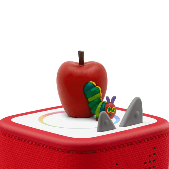 tonies The Very Hungry Caterpillar Audio Play Figurine for Toniebox, Red, Plastic, Toys