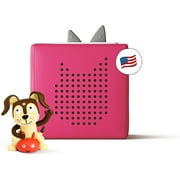 Tonies Toniebox Audio Player Starter Set with Playtime Puppy, Pink