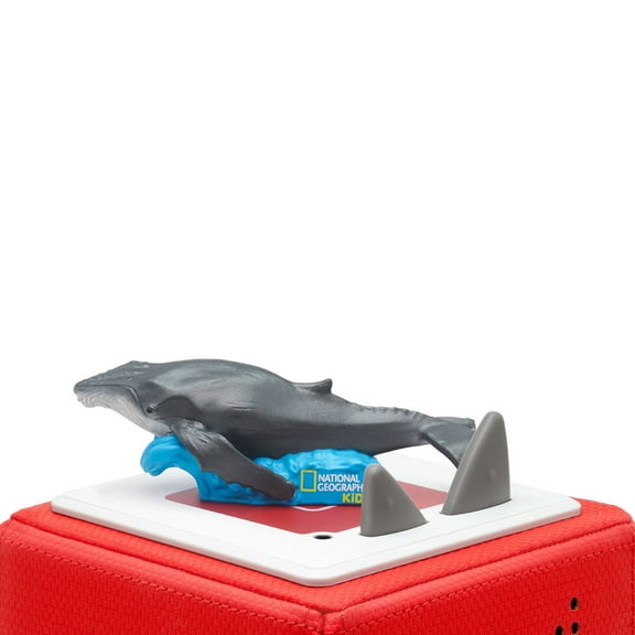 Tonies National Geographic Kids: Whale, Audio Play Figurine for Portable Speaker, Small, Multicolor, Plastic