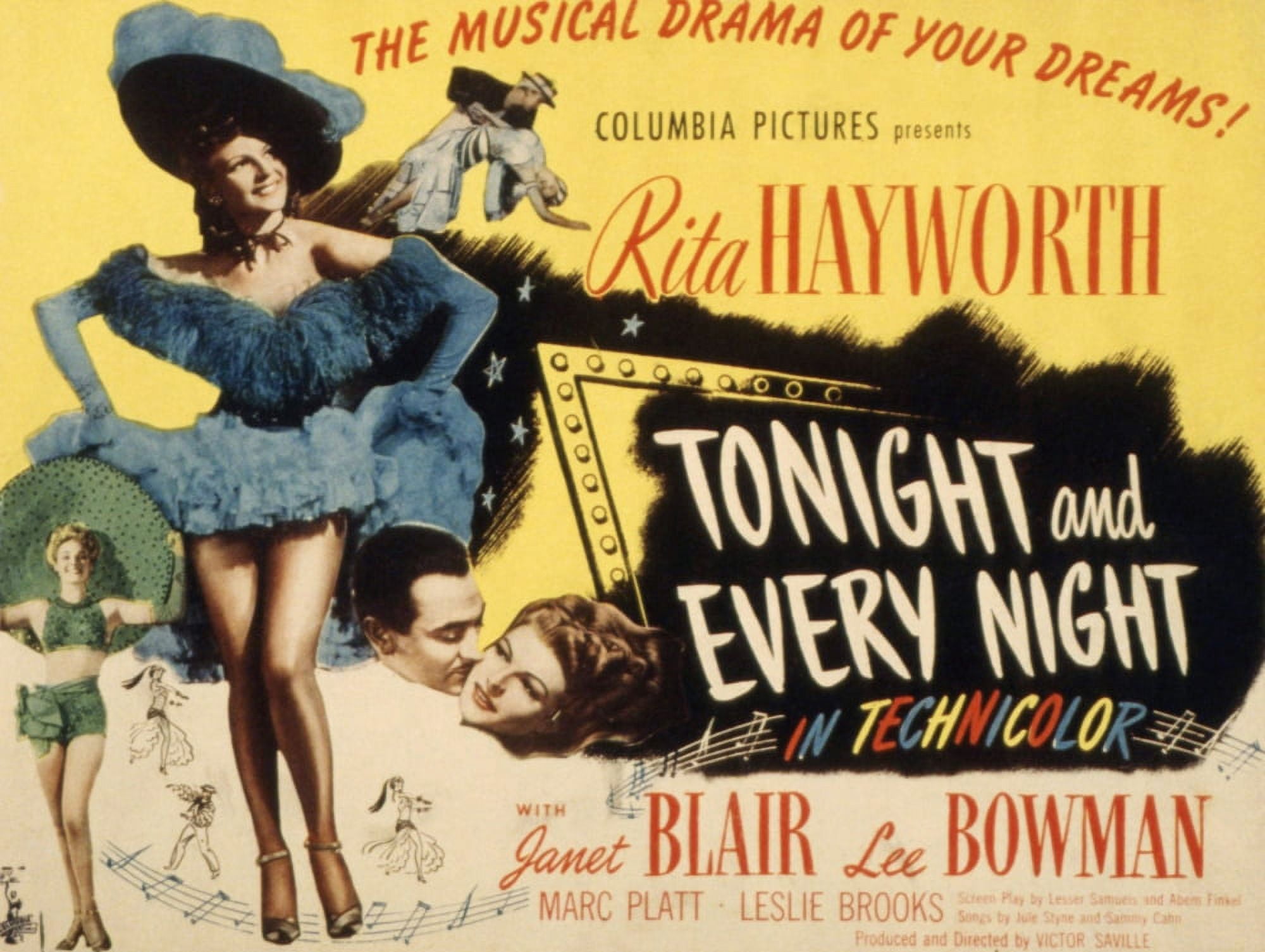 Tonight And Every Night Canvas Art - (28 x 22)