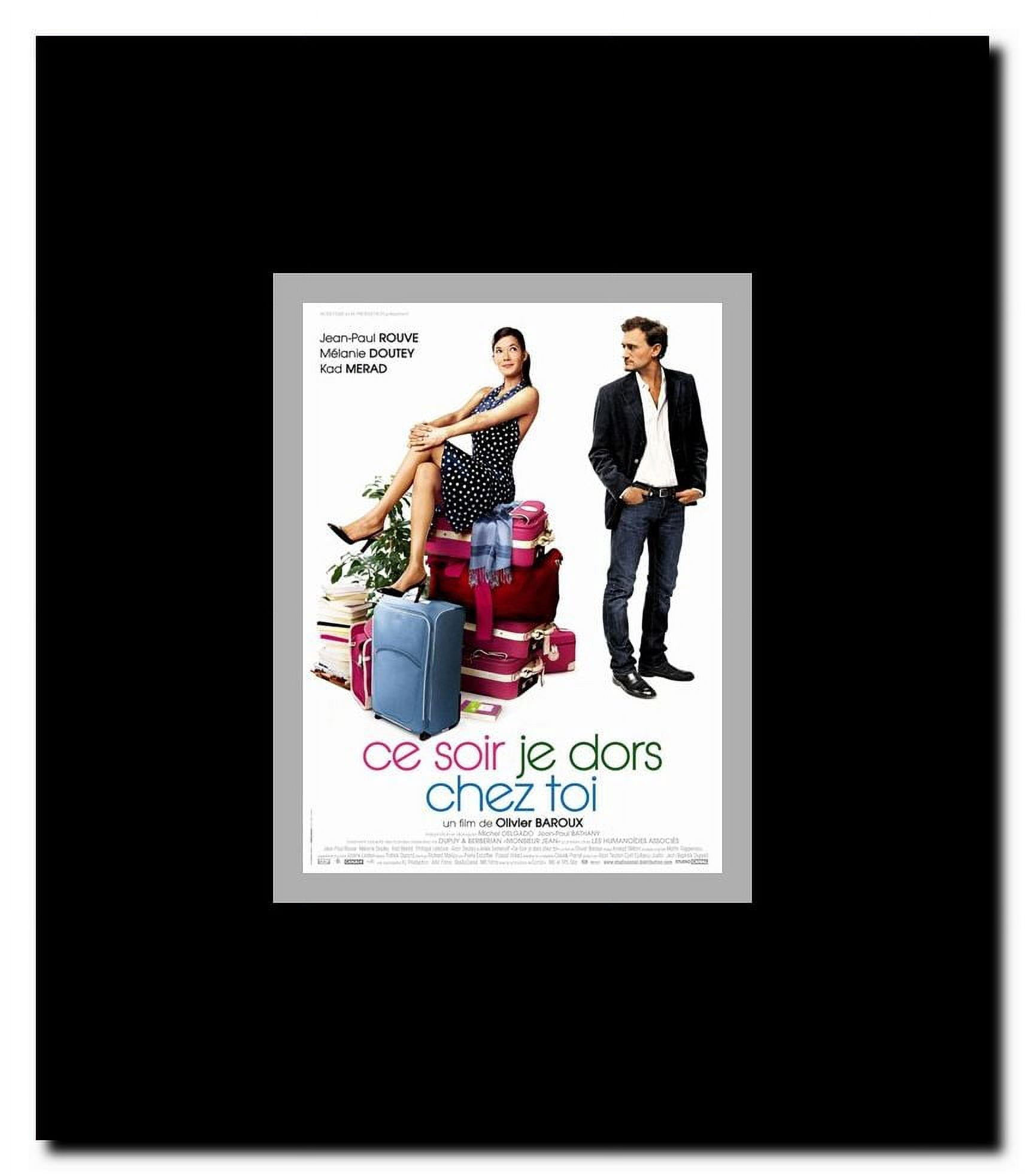 Tonight I'll Sleep at Yours Framed Movie Poster