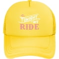 thumbnail image 1 of Tonight We Ride Mesh Hats Foam Trucker Hat Snapback Adjustable Size, 1 of 7