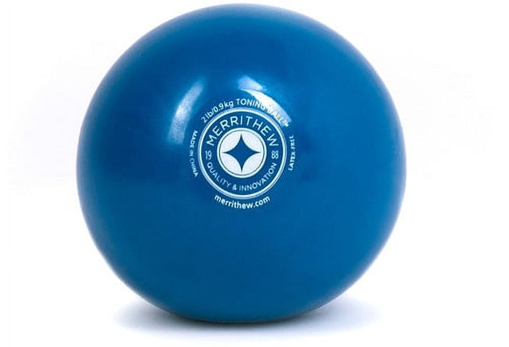 Toning Ball (Blue), 2 lbs / 0.9 kg