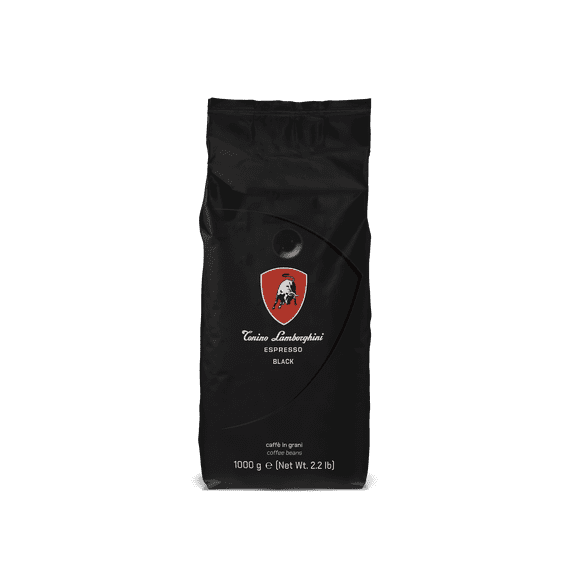 Tonino Lamborghini Black Blend Whole Bean Coffee, 2.2 lb