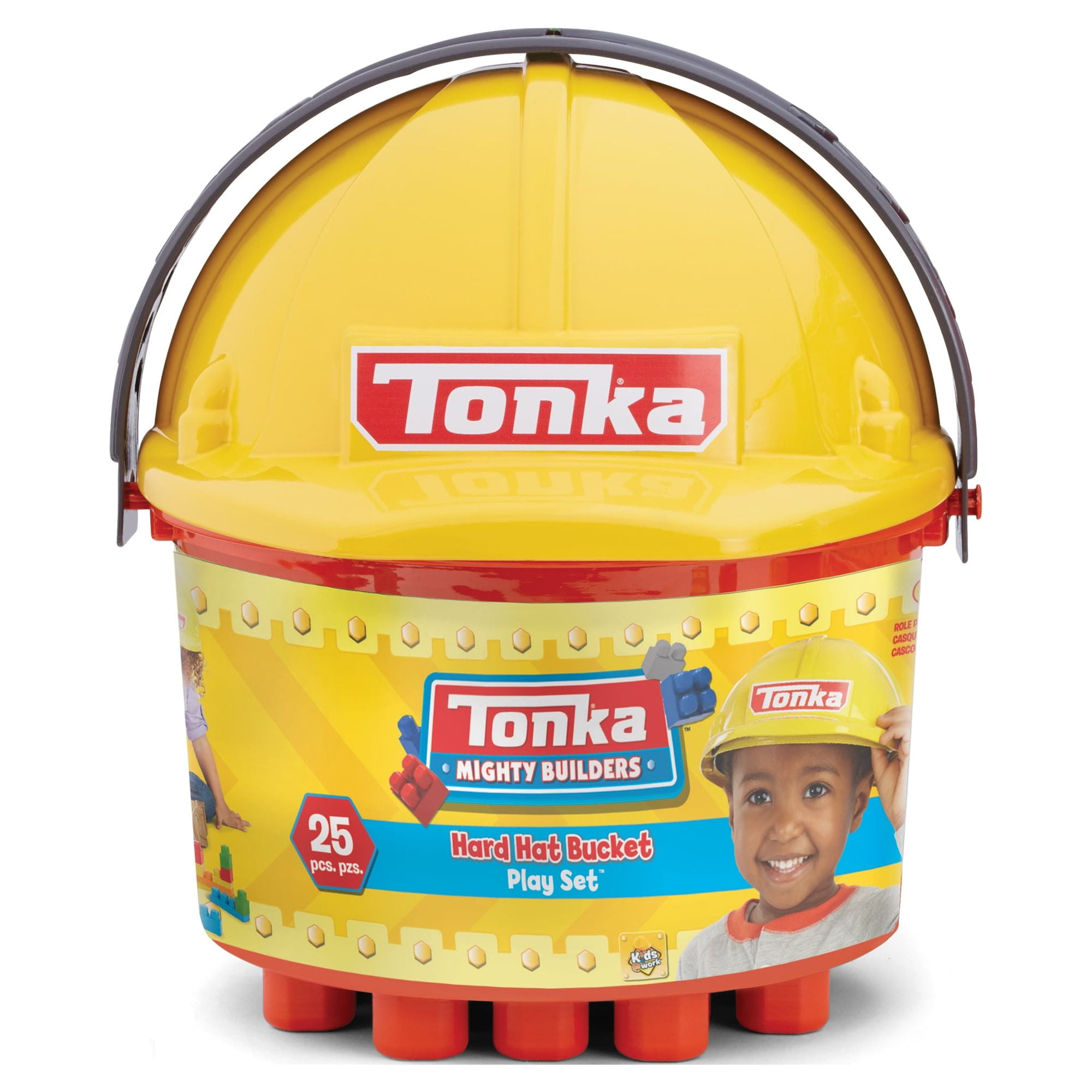Tonka 25 Pc Construction Set W/ Helmet - Walmart.com